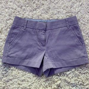 J. Crew Light Purple Shorts